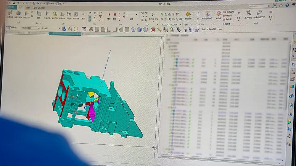 Mould design and toolpath review in NX before steel is cut